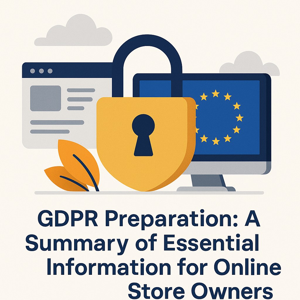 GDPR Preparation: A Summary of Essential Information for Online Store Owners
