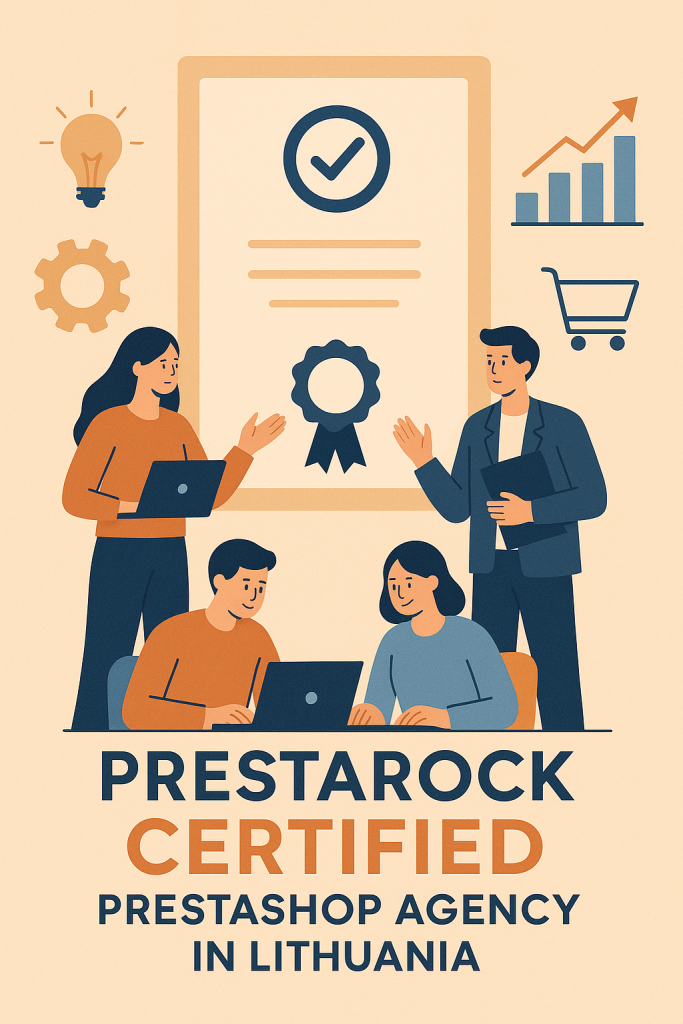 PrestaRock: Leading the Way as a Certified PrestaShop Agency in Lithuania and Beyond