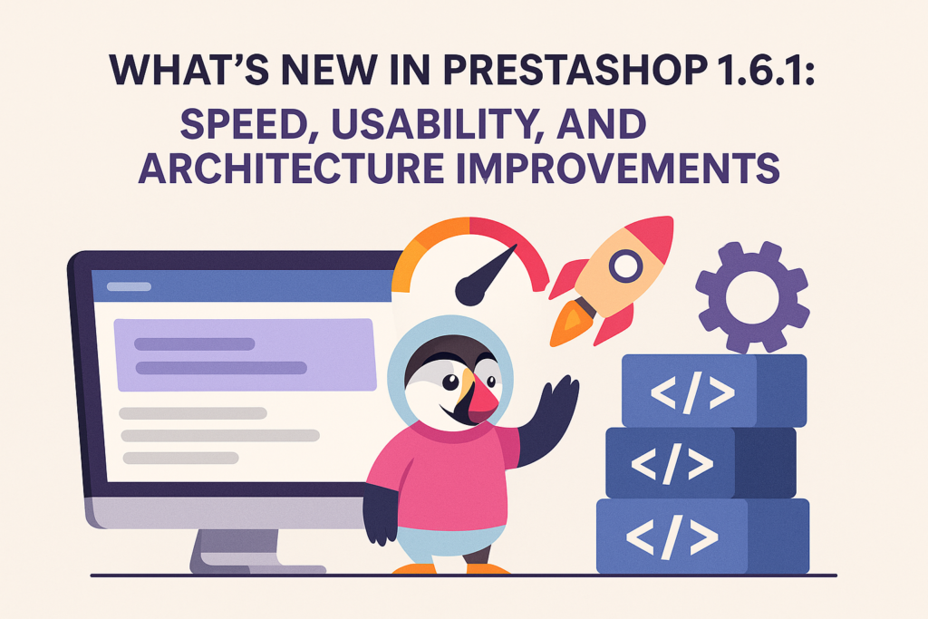 What’s New in PrestaShop 1.6.1: Speed, Usability, and Architecture Improvements